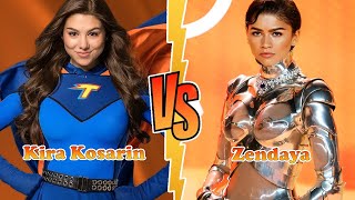 Kira Kosarin (Phoebe Thunderman) VS Zendaya Transformation ★ From Baby To 2024