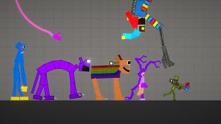 Poppy playtime 1 2 3 4 5 death will not the prototype in melon sandbox 