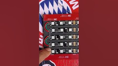 cara rakit strobo text 5 baris versi 2