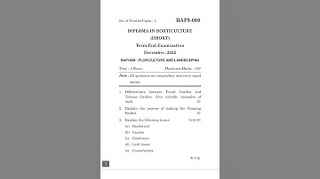 BAPI-006     DECEMBER-2022 QUESTION PAPER IGNOU