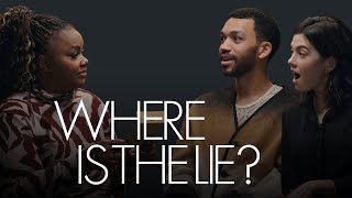 Nicole Byer, Justice Smith & AnLi Bogan Take Turns in the Hot Seat | Where Is The Lie? | ELLE