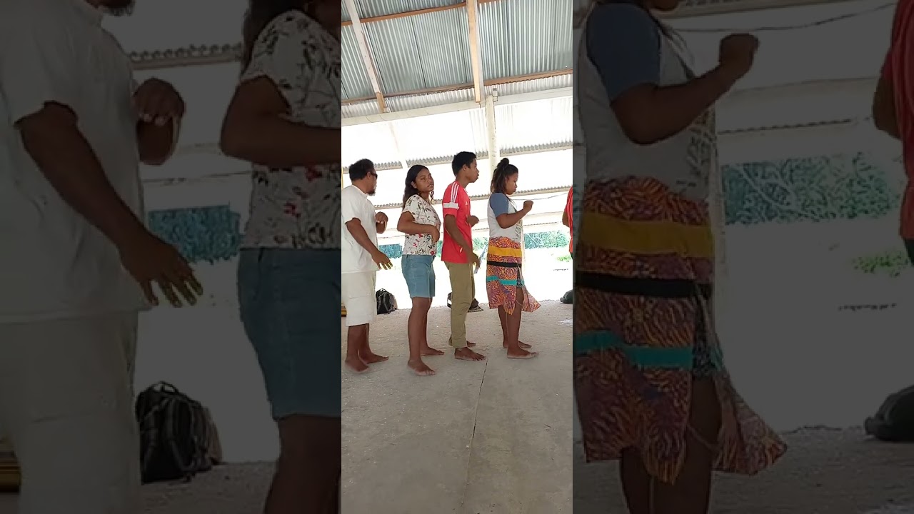 Animators in Kiritimati Island