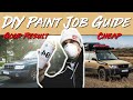 DIY CAR PAINT JOB WITH SPRAY CANS AT HOME AND NO EXPERIENCE