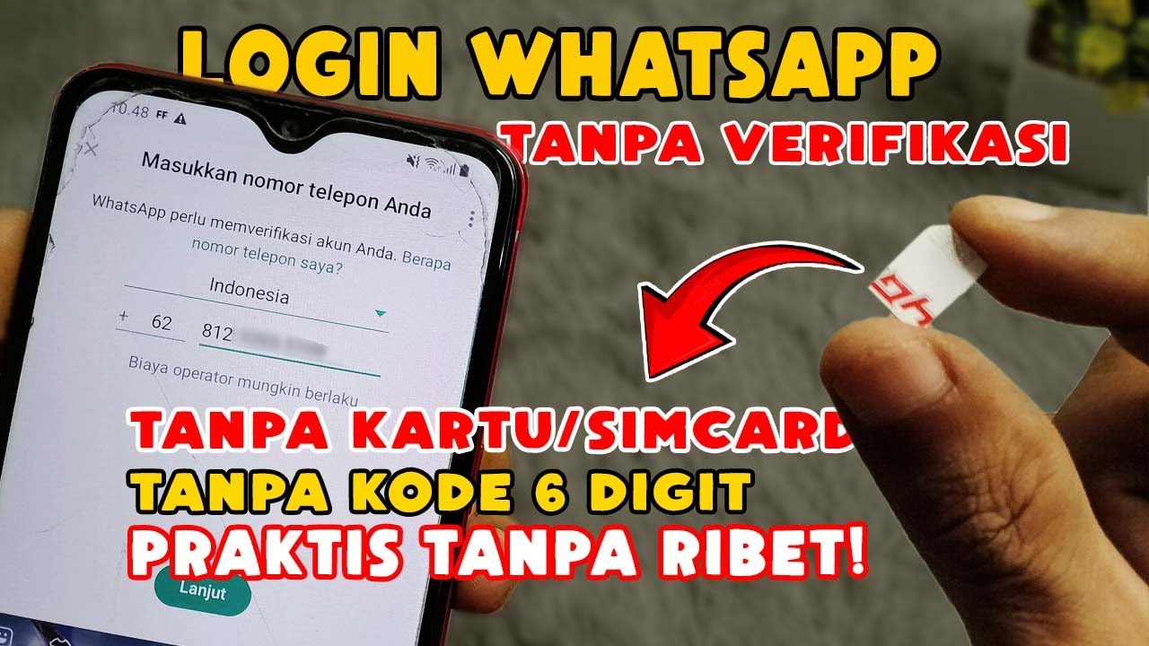 100 BERHASIL Login WA Tanpa Verifikasi Kode 6 Digit Angka WhatsApp Login Otomatis