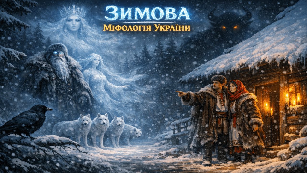 ❄️ Зимова МІФОЛОГІЯ українського народу — у що вірили наші предки до християнства? | Лекція для сну
