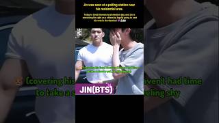 Jin Casts His Vote Like A Responsible Citizen