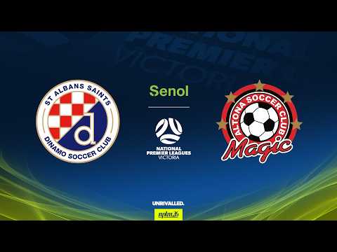 2026 Senol NPLM Victoria Round 17: St Albans Saints SC v Altona Magic SC — football video