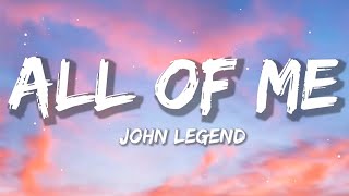 John Legend - All of Me | Sia, Ed Sheeran, CKay (Lyrics)