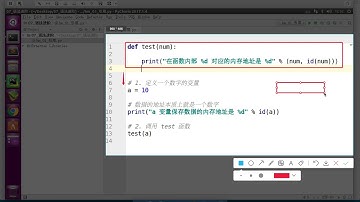 黑马程序员 Python 教程： 227 变量的引用 02 调用函数传递实参的引用