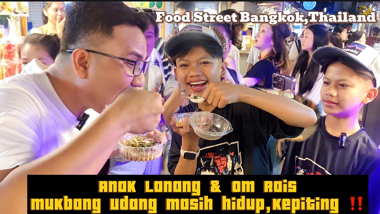 Farel Prayoga Pertama Kali ‼️Makan Udang & Kepiting Mentah | Thailand