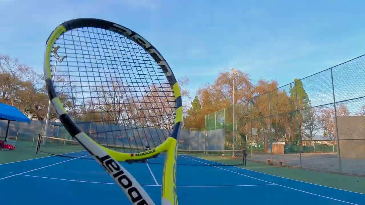 POV Tennis 🎾 Legendary Rafael Nadal's signature racket - Babolat