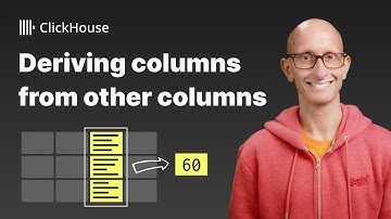 Deriving columns from other columns in ClickHouse