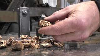 Homemade DIY Black Walnut Nut Cracker