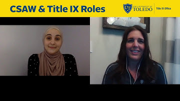 Video Series 1: Title IX & CSAW - The Roles of Each Office