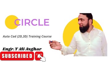 How to Create CIRCLE | Radius, diameter, 2p, 3p, TTR, TTT | AutoCAD|| Circle ko kesy Lagaty hy