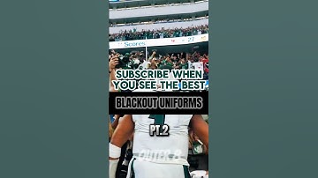 Subscribe when you see the best BLACKOUT UNIFORMS #nfl #games #football #music #sports @Coolyy.