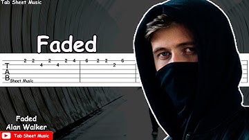 Alan Walker - Faded Guitar Tutorial