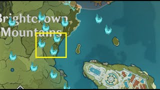 Genshin Impact 3 Anemoculus Locations Near Brightcrown Mountains Waypoint Tips Guides Youtube