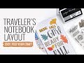 Traveler's Notebook Layout 2021 | DT Feed Your Craft September Release