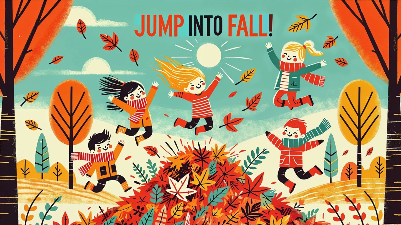 Jump into Fall! | Fun Autumn Kids Song - Sing, Jump, and Play!