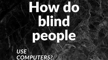 💻How I use a computer as a blind person, screen reader demo. ⌨