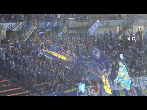 2018　J2第38節　千葉vs大分　大分チャント「ダンス天国＆三平 和司（ゴール時）」