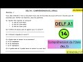 DELF A1 Compréhension de l’Orale (No.7) | DELF A1 | The French Baguettes