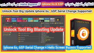 Unlock Tool New Big Update 2023 add Ipad pro, 5th,6th,7th gen iphone 6s, 6SP bypass PWNDFU updated |