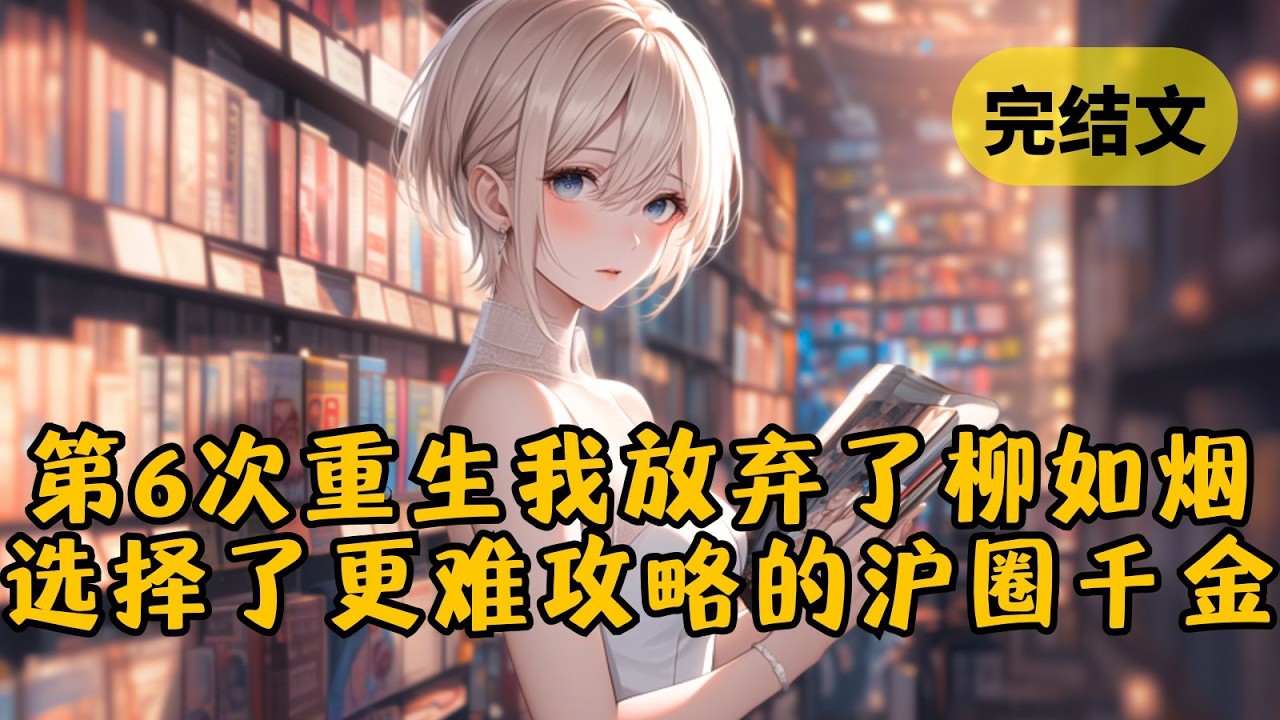 【爽文】我攻略了柳如烟5次都以失败告终，第6次重生归来，她以为我还是她的舔狗，岂料我径直走向了她的好闺蜜 #小说 #柳如烟 #一口气看完