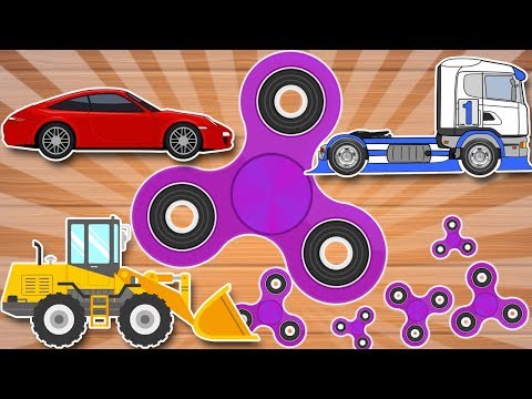 СПИННЕР Видео для детей - Учим цвета. Игра - обучалка
