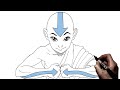 How to Draw Aang | Step By Step | Avatar The Last Airbender