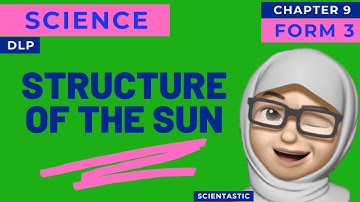 SCIENCE | KSSM| DLP | FORM 3 | CHAPTER 9 | SPACE WEATHER | THE STRUCTURE OF THE SUN