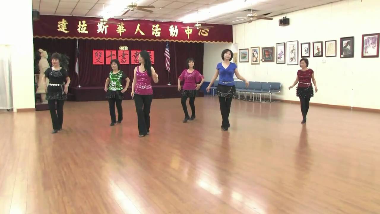 CanAm Tango -Line Dance (Demo & Walk Through)