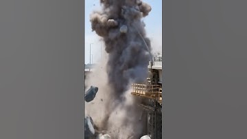 SHOCKING Bridge Collapse: Cement Truck Falls From Overpass