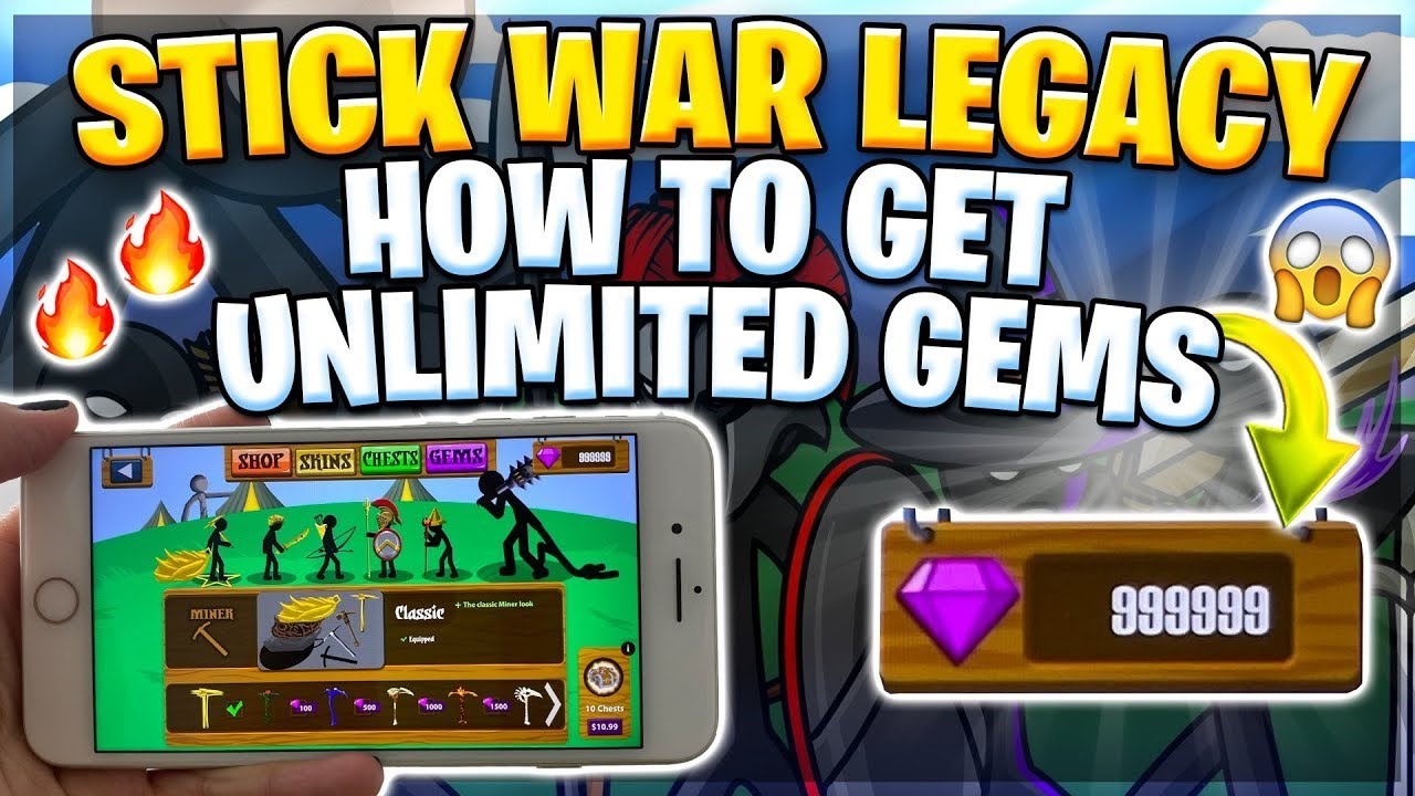 Stick War Legacy Unlimited Gems How to Get Gems Stick War Legacy