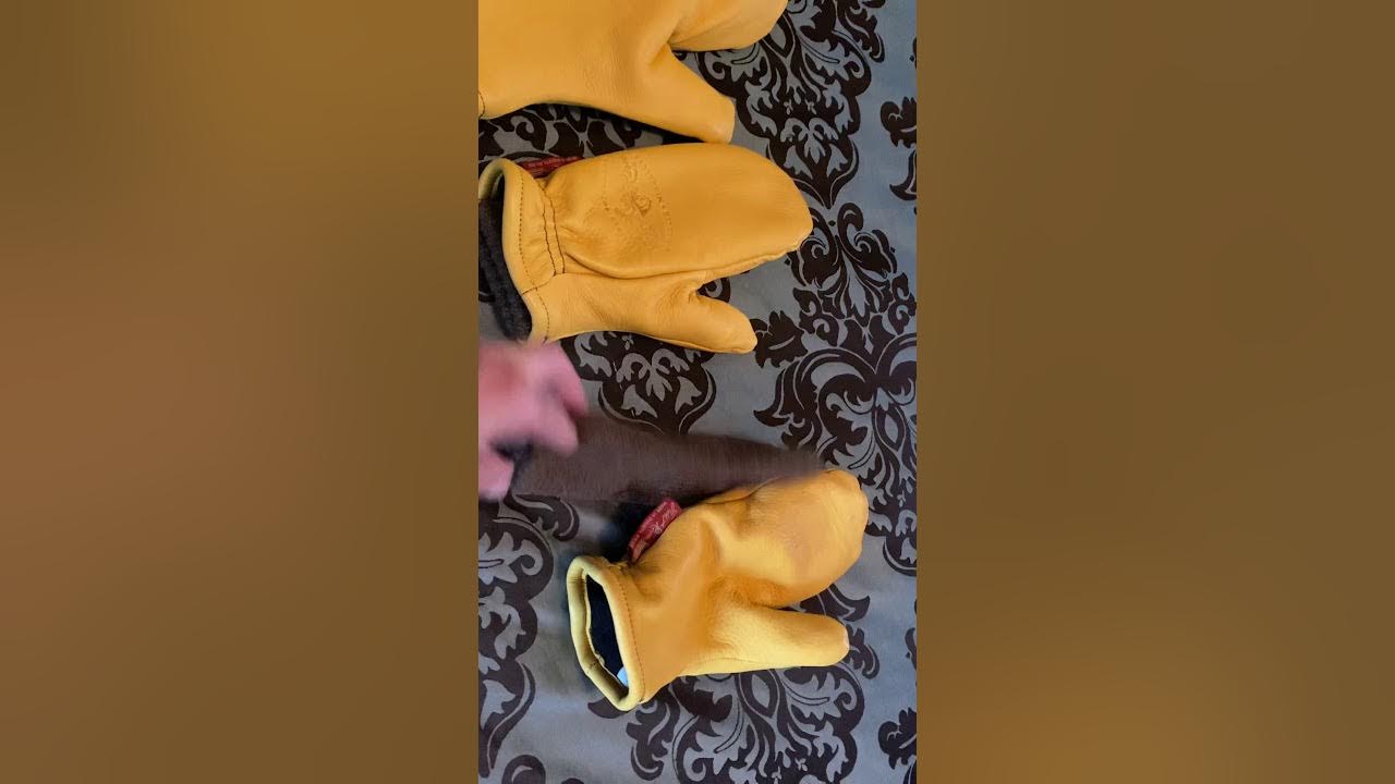 Buckskin Chopper mittens.Frost River northern pacific YouTube