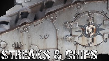 Oil Streaks & Chipping: A SIMPLE Guide for WEATHERING & BATTLE DAMAGE!