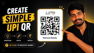 I Made My Own Minimal UPI QR Code 😳 | What's Inside a QR Code?