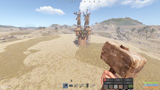 The RAJA V1 (cheap version) BEST SOLO / DUO /TRIO / QUAD BASE IN RUST!