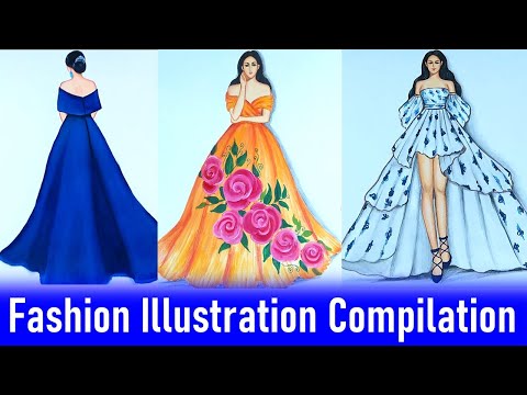 Fashion Illustration Compilation