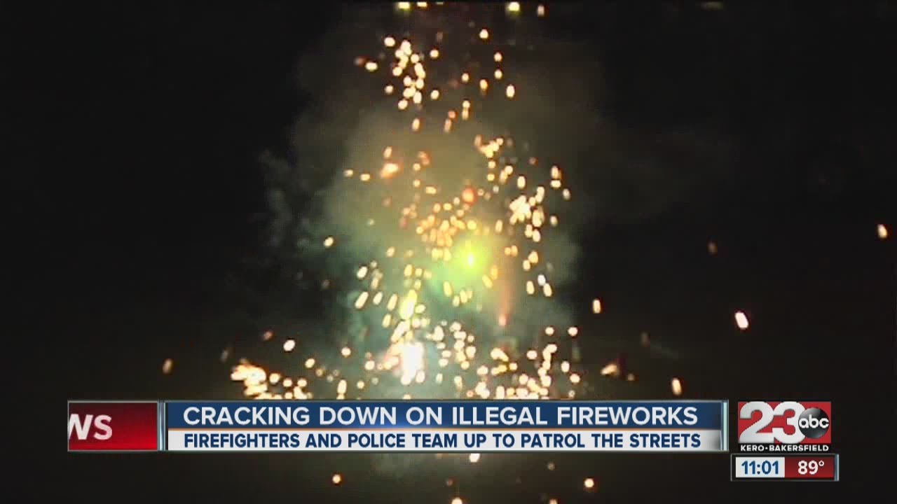 Cracking down on illegal fireworks - YouTube