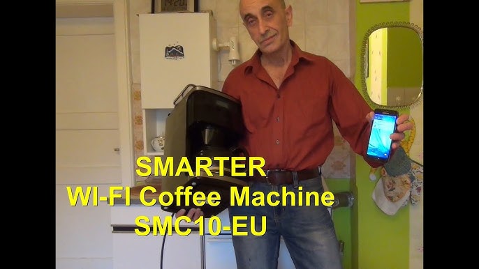 Smarter SMC01 iCoffee Remote Brew App, 1.5 L, Black