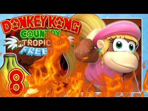 DONKEY KONG COUNTRY: TROPICAL FREEZE ? #8: Flammenwald, Stickerbush Symphony & Dornengewusel