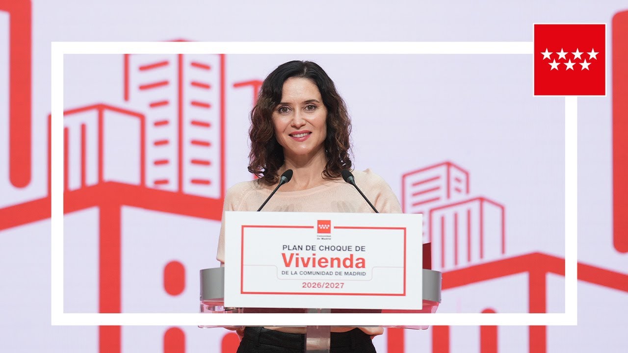 Díaz Ayuso: La vivienda es una prioridad que no queremos abordar desde el sectarismo ni la ceguera