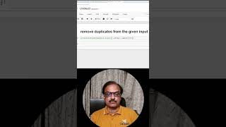 Celebrity Python One-Liner to remove Duplicates from input #shorts Wealth