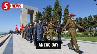 Hundreds attend ANZAC Day dawn service at Gallipoli
