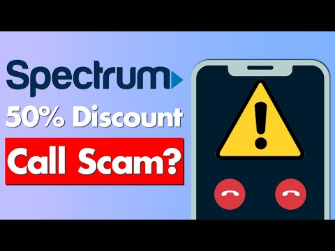 Spectrum 50% Discount Call Scam - Be Aware! - YouTube