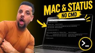MAC Address e Status de Rede: Comando simples e rápido no CMD do Windows