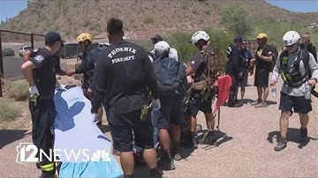 Crews get help from drone to rescue hiker