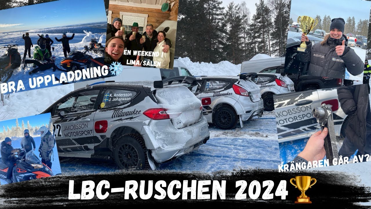 LBC-ruschen 2024🏆 En vinterweekend i Lima/Sälen❄️